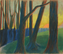 Funeral Symphony, 1903. Creator: Ciurlionis, Mikalojus Konstantinas (1875-1911).