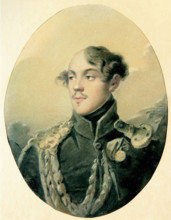 Portrait of Count Nikolai Ilyich Tolstoy (1794-1837). Creator: Molinari, Alexander (1772-1831).