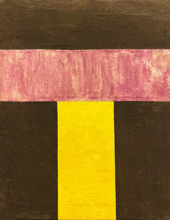 Non-Objective Composition. Color Painting, 1917. Creator: Rozanova, Olga Vladimirovna (1886-1918).