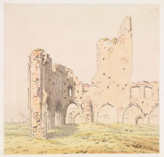 Monastery ruin Eldena near Greifswald , 1814. Creator: Friedrich, Caspar David (1774-1840).