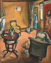 Interior , 1914. Creator: Friesz, Achille-Emile-Othon (1879-1949).