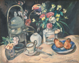 Still Life with Brioches, 1916-1917. Creator: Friesz, Achille-Emile-Othon (1879-1949).