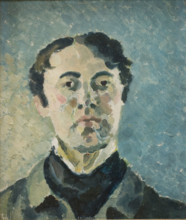 Self-portrait, 1907. Creator: Giersing, Harald (1881-1927).