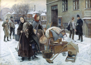 Evicted Tenants, 1888-1895. Creator: Henningsen, Erik (1855-1930).