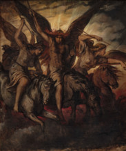 Valkyries, 1871. Creator: Jerichau-Baumann, Elisabeth (1819-1881).