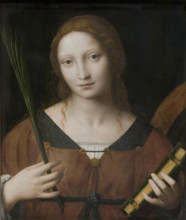 Saint Catherine of Alexandria, First quarter of 16th century. Creator: Luini, Bernardino (ca. 1480-1532).
