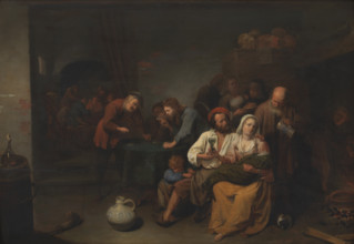 Tavern Scene, c1650. Creator: Ryckaert (Rijckaert), David (1612-1661).