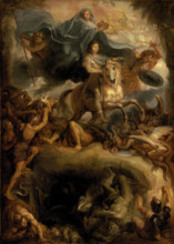 Apotheosis of Louis XIV, 17th century. Creator: Le Brun, Charles (1619-1690).