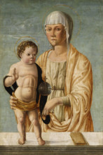 Madonna and Child, 1440-1449. Creator: Bono da Ferrara (active 1442-1461).