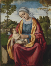 Madonna and Child, c1506. Creator: Previtali, Andrea (ca 1480-1528).