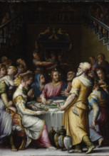 The Wedding Feast at Cana, 1566. Creator: Vasari, Giorgio (1511-1574).