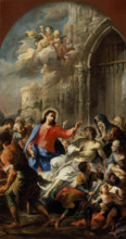 The raising of the son of the widow of Nain, 1731. Creator: Altomonte, Martino (1657-1745).