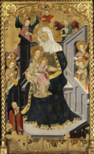 Saint Anne with the Virgin and Child, c1408. Creator: Vall, Pere (active 1405-1410).