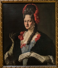 Portrait of the actress Caterina Biancolelli (1665-1716). Creator: Anonymous.