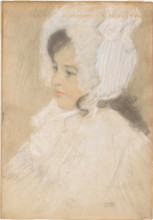 Portrait of a Child (Marie Moll), 1902-1904. Creator: Klimt, Gustav (1862-1918).