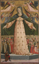Madonna della Misericordia (Madonna of Mercy), 1448. Creator: Giovanni da Gaeta (active ca. 1448-1472).