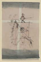 Tightrope Walker, 1923. Creator: Klee, Paul (1879-1940).