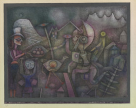 Carnival in the Mountains, 1924. Creator: Klee, Paul (1879-1940).