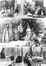 Christmas at Nazareth House, Hammersmith, 1874. Creator: Unknown.