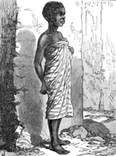 The Ashantee War - sketches by our special artist: Fantee servant-boy, 1874. Creator: Unknown.