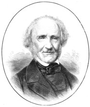 The late Mr. John Pye, engraver, 1874. Creator: Unknown.