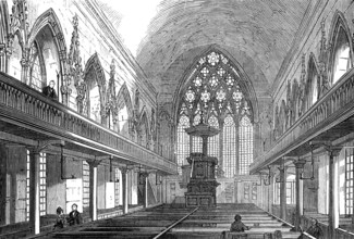 Ely Chapel, Holborn, 1874. Creator: Unknown.