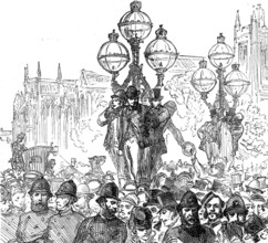 The End of the Tichborne Trial: waiting for the verdict, 1874. Creator: Unknown.