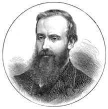 Parliamentary portraits: Mr. Burt, M.P. for Morpeth, 1874. Creator: Unknown.
