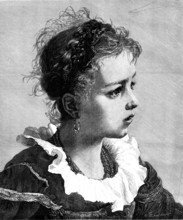 Nina - from a picture by A. Bonifazi, 1874. Creator: William Biscombe Gardner.