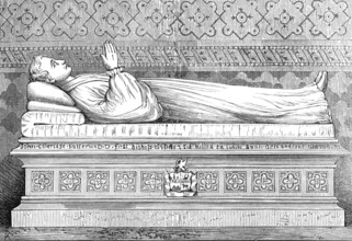 Altar-tomb of the late Bishop Patteson, Christ Church, Sydney, 1874. Creator: Unknown.