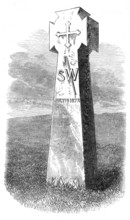 Memorial of Bishop Wilberforce, 1874. Creator: Unknown.