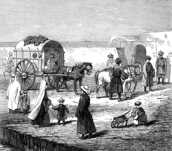 The Mission to Yarkund and Kashgar: entrance to the British Embassy, Yangi Shahr, Yarkund, 1874. Creator: Unknown.