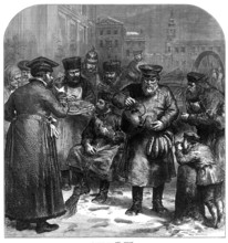 A street tea-seller, Moscow, 1874. Creator: Unknown.