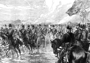 The Emperor of Russia at Woolwich, 1874. Creator: Unknown.