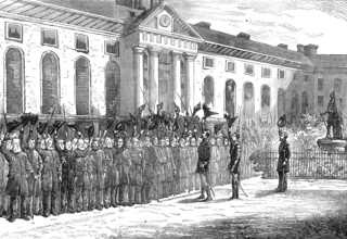 King Charles's Day, Chelsea Hospital, 1874. Creator: Unknown.