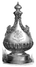 Ascot Race Plate: the Queen's Gold Vase, 1874. Creator: Unknown.