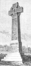 Monument to the late Prince Imperial, at Chiselhurst, 1881. Creator: Unknown.