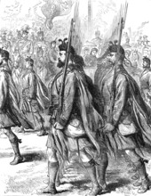 The London Scottish Volunteers, 1881. Creator: Unknown.
