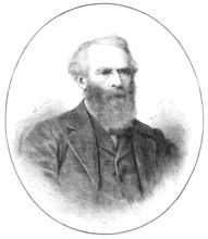 The Right Hon. M. E. Grant Duff, the new Governor of Madras, 1881. Creator: Unknown.