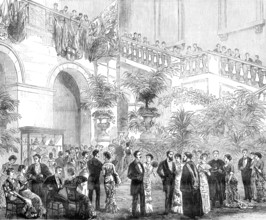Jubilee Festival at King's College, London, 1881. Creator: Unknown.