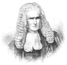 The late Lord Hatherley, 1881. Creator: Unknown.