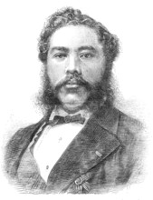 Kalakaua I., King of the Sandwich Islands (Hawaii), 1881. Creator: Unknown.