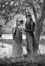 Her First Offer, by E. F. Brewtnall, 1881. Creator: W. I. Mosses.