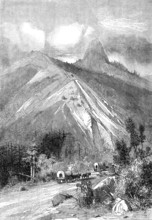 Picturesque America: Pilot Knob, Northern California, 1881. Creator: Henry Duff Linton.