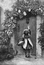 Not Tall Enough! by Arthur Hopkins...Royal Society of Painters in Water Colours, 1881. Creator: Unknown.