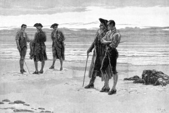 The End of the Game by F. Dadd, 1881. Creator: Unknown.