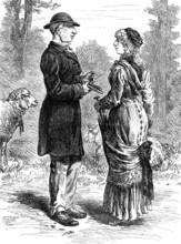 Odd Sketches at the Zoological Gardens: Wool-Gatherers, 1881. Creator: Unknown.