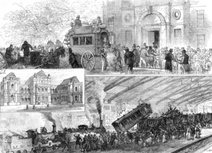 The Fatal Railway Collision at Blackburn, 1881. Creator: Unknown.