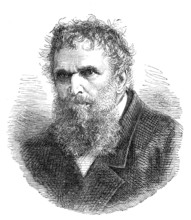 The late Mr. E. J. Trelawny, 1881. Creator: Unknown.