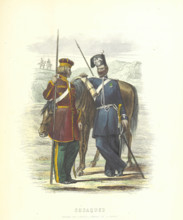 Cossacks, 1855.  Creator: Boyer.